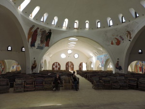 Interior of the Coptic church at Anafora.