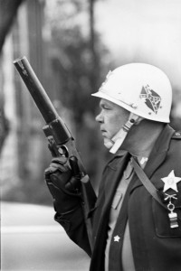 State trooper at Selma, Alabama, 1965.